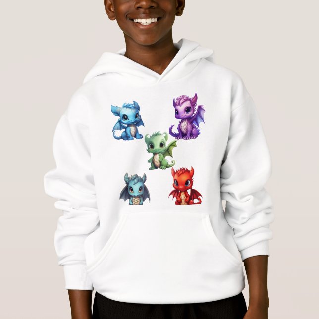 olika Dragons T Shirt (Framsida)
