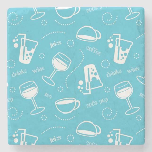 Olika drinkar stenunderlägg (Framsidan)