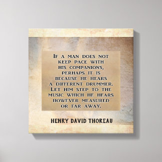 Olika Drummer - Kanvastryck