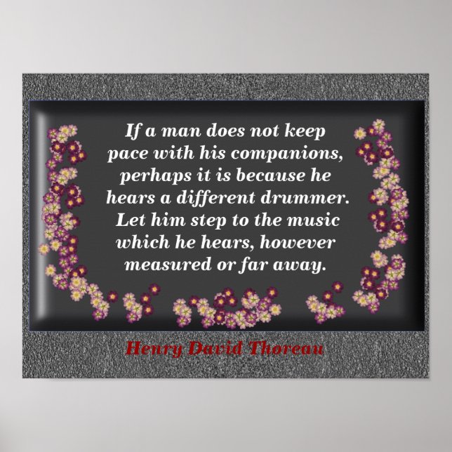 Olika Drummer Poster (Framsidan)