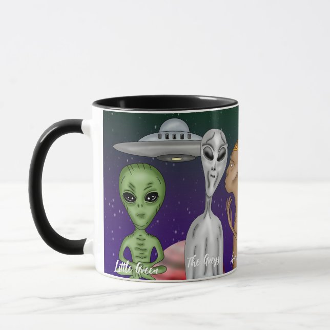 Olika främmande arter, UFO, Planets Mugg (Vänster)