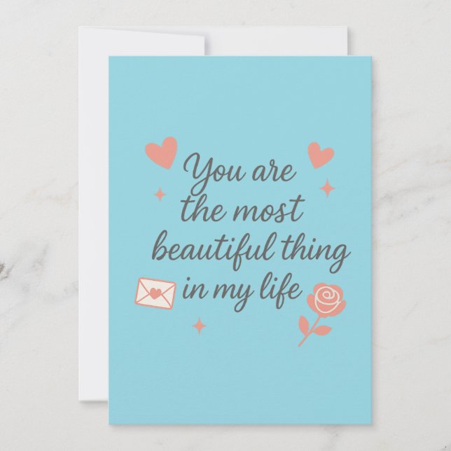 Olika inbjudningar på födelsedagen - Cute & Person (Framsida)