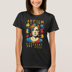 Olika, inte mindre, autism Awareness Positive Quot T Shirt