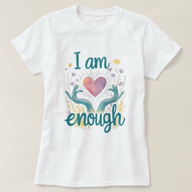 Olika, inte mindre - empowerment Tee (Design framsida)