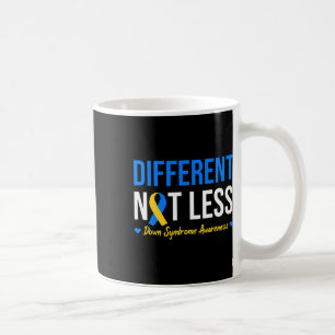 Olika Inte Mindre Världen Downs Syndrom Medvetenhe Kaffemugg