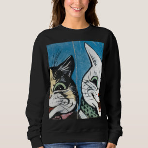 Olika katter Tittar ut av Louis Wain T Shirt