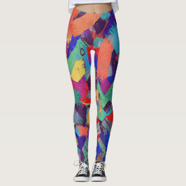 Olika linjer leggings