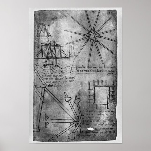 Olika motorer och instrument poster (Framsidan)