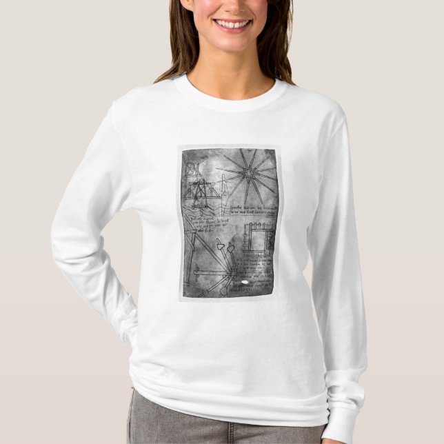 Olika motorer och instrumenterar t shirt (Framsida)