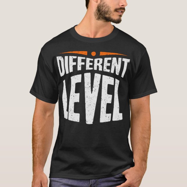 Olika nivåer t shirt (Framsida)