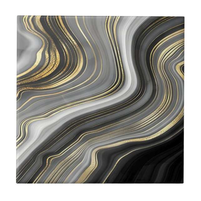 Olika plattor och brickor i guld golv kakelplatta (Framsidan)