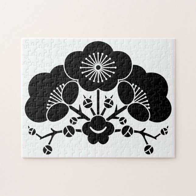 Olika plommonblommar pussel (Horisontell)