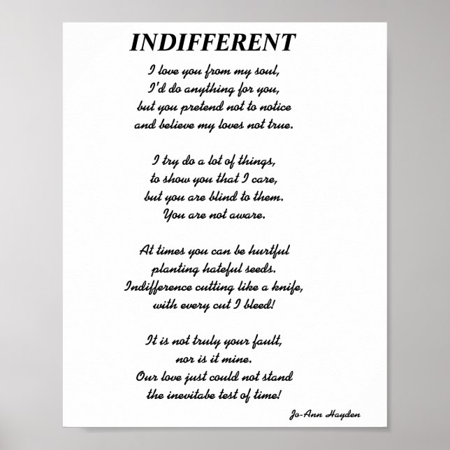 OLIKA poemPrint, Poster Pappert (projektionsyta) (Framsidan)