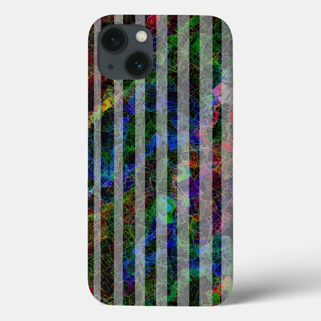 Olika rand och skrapade fyrkanter i linjer (Baksida)