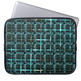 Olika schack, fyrkanter eller bilder under stödras laptop fodral