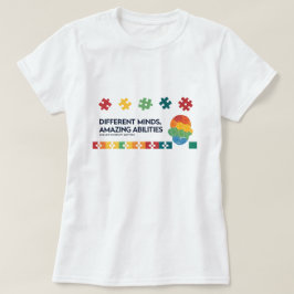 Olika sinnen fantastiska förmågor medvetenhet kons t shirt