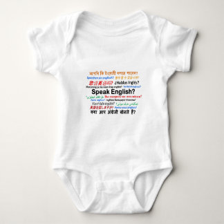 Olika språkprodukter - tala engelska? t-shirt