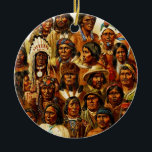 Olika stammar av indianindierCollage Julgransprydnad Keramik<br><div class="desc">Olika stammar av indianindierCollage Avbilda reproduktionsrättigheter kan finnas i anknyta nära grunden av denna beskrivning. Detta avbildar har digitalt filtrerats för att förminska suddighet. Detta verkställer är märkbarare, större är avbilda. Underteckna upp till Herr rabatter för FRITT och spara 12% på någon zazzle beställer förutom $5, 00 undertecknar upp bonus...</div>