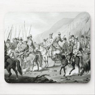 Olika stammar av ryska Cossacks Musmatta