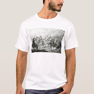 Olika stammar av ryska Cossacks Tee