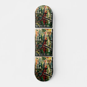 OLIKA STILAR OLD SCHOOL SKATEBOARD BRÄDA 18 CM