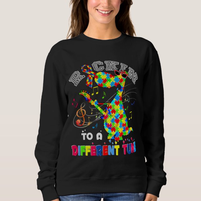 Olika tism-medvetande för Boy Girl Toddl T Shirt (Framsida)