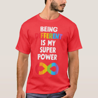 Olika Topparna Power Neurodiversity ADHD Autism A T Shirt