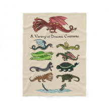 Olika typer av Draconic Creatures