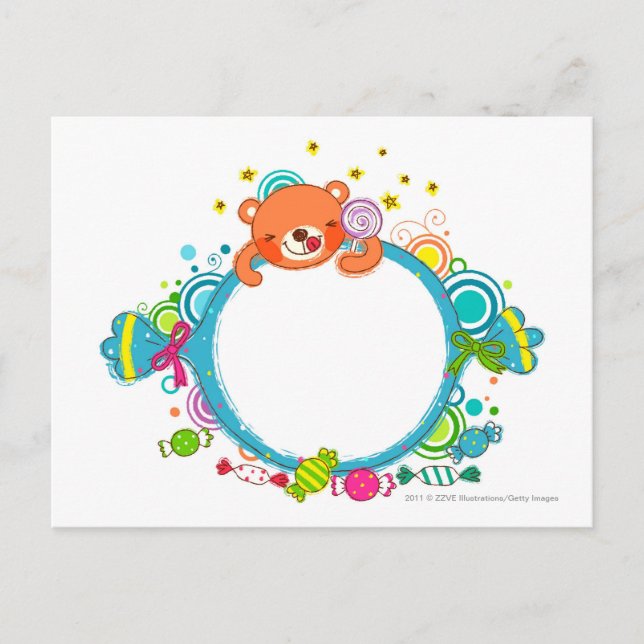 Olika typer av kanaler vykort (Framsida)