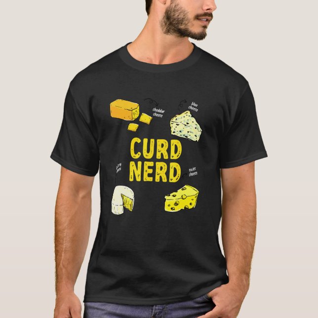 Olika typer av ostrådgivare t shirt (Framsida)