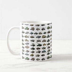 Olika WW2-Tanker Kaffemugg