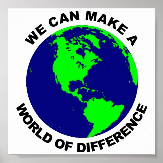 Olikhetens värld poster (Framsidan)