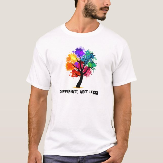 Olikt inte mindre tee shirt (Framsida)