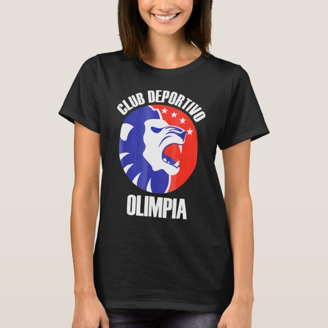 Olimpia Honduras Camiseta Del Olimpia De Honduras T Shirt (Framsida)