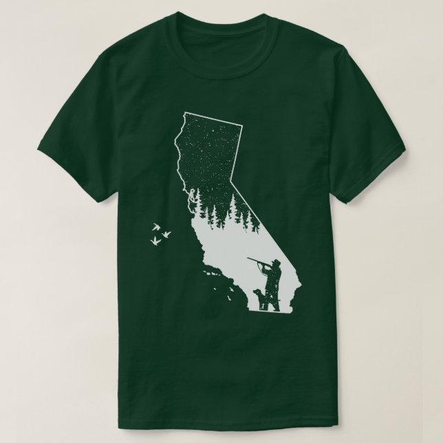 olina Anka Hunting Waterfowl T Shirt (Design framsida)