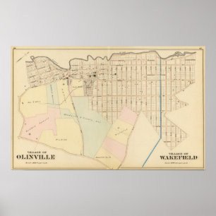 Olinville, Wakefield, New York Poster
