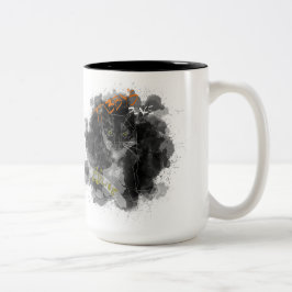Oliv 15oz två-tonar muggen Två-Tonad mugg