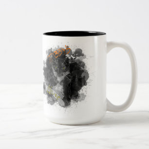 Oliv 15oz två-tonar muggen Två-Tonad mugg