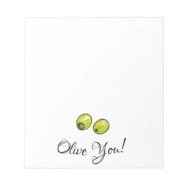 Oliv Anteckningsblock