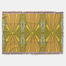 Oliv Art Deco Guld Sprickor