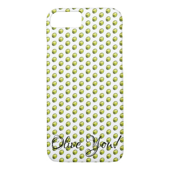Oliv Case-Mate iPhone Skal (Baksida)