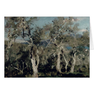 Oliv Corfu, 1912 Hälsningskort