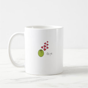 "Oliv dig" gullig Punny romantisk mugg