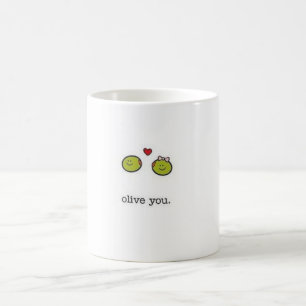 Oliv dig kaffemugg