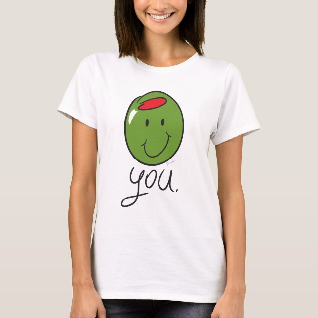 Oliv dig t shirt (Framsida)