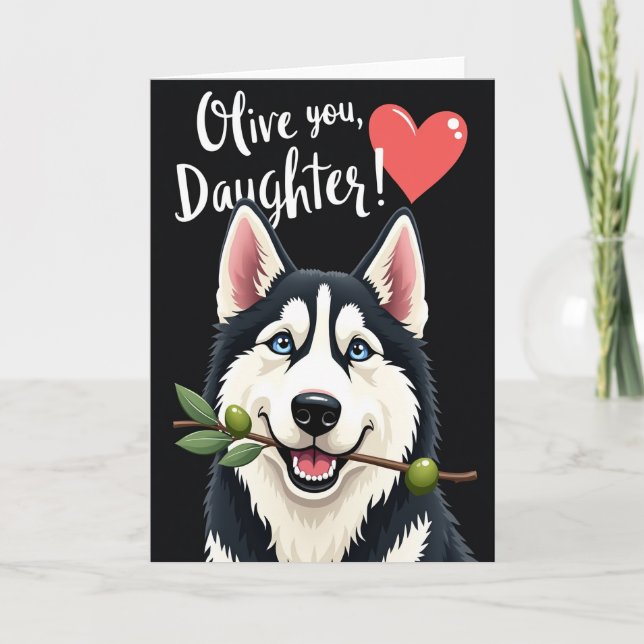 Oliv Du Dotter Temakort Kort (Framsida)