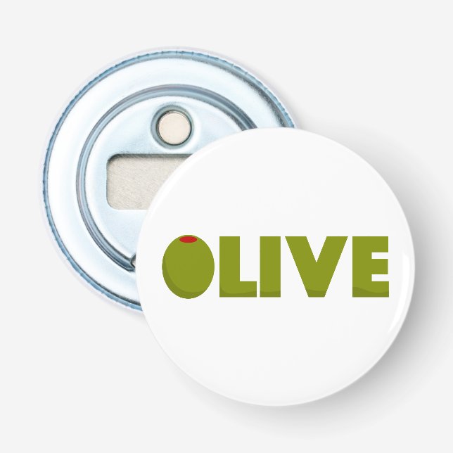 Oliv Flasköppnare (Framsidan)