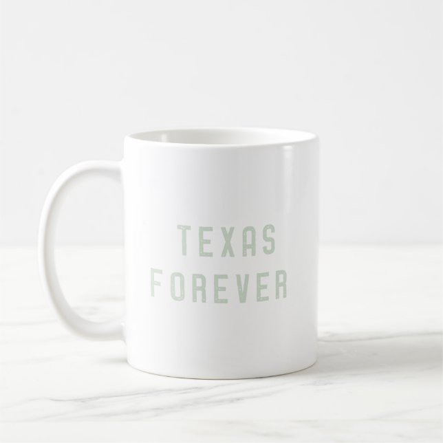 Oliv för Texas för evigtmugg Kaffemugg (Vänster)