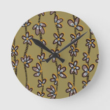 Oliv grönt Blommigtar för färglöst fallande Petal