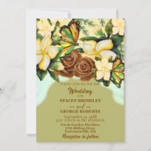 Oliv grönt Boho-Wildblomma-Botanical-Blommigt